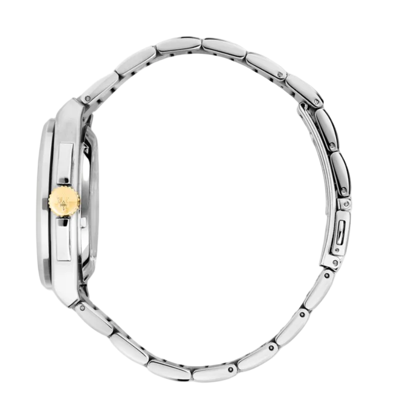 Maserati Velocità Automatic Open-Heart Two-Tone Watch