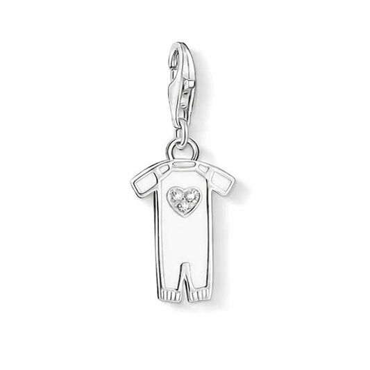 Thomas Sabo Charm Club White Baby Romper Charm