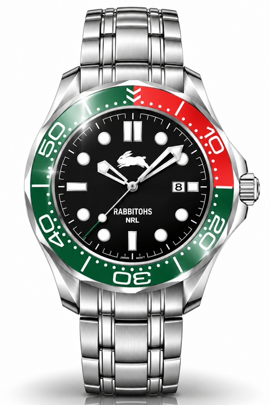 South Sydney Rabbitohs MatchTimer Home Series — Official NRL Licensed Watch