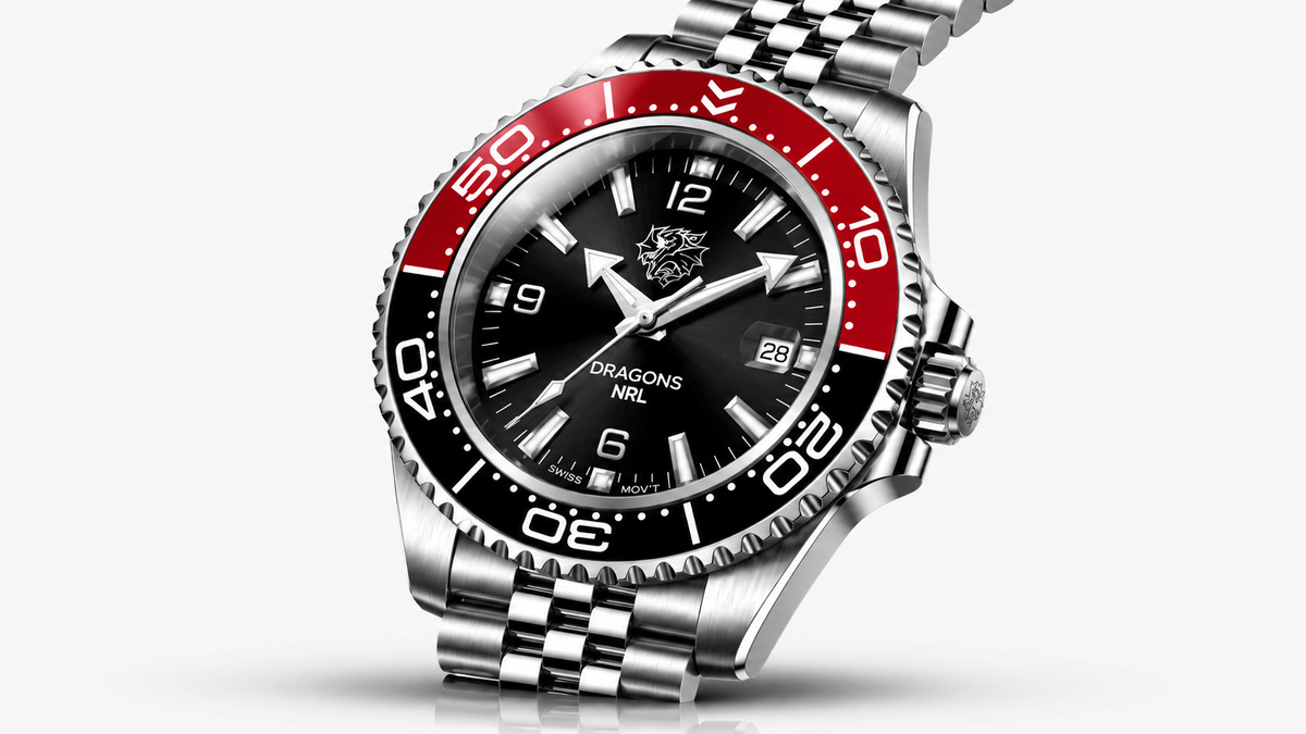 St George Illawarra Dragons ClubMaster Gameday — Official NRL Licensed Watch
