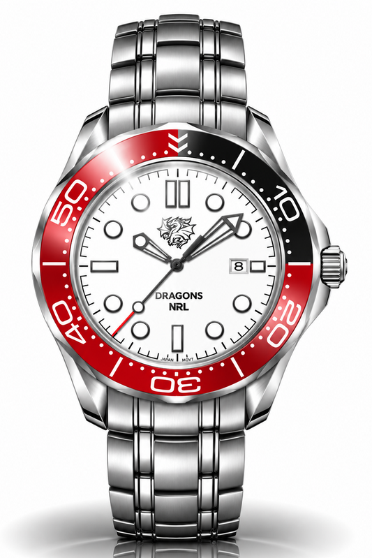 St George Illawarra Dragons MatchTimer Away Series — Official NRL Licensed Watch
