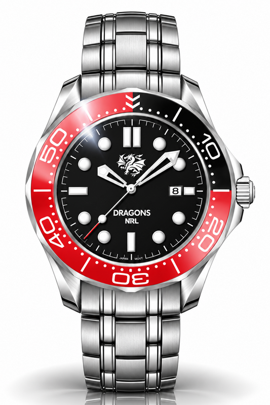 St George Illawarra Dragons MatchTimer Home Series — Official NRL Licensed Watch