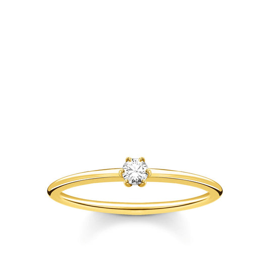 THOMAS SABO Ring White Stone
