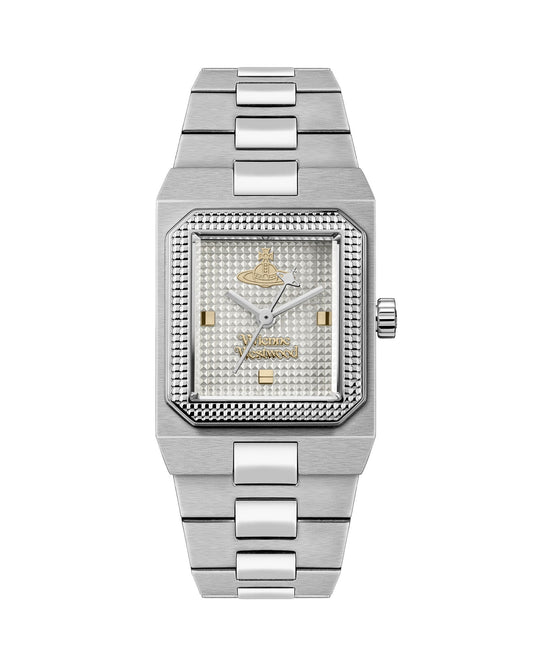 Vivienne Westwood The Brunswick 24mm Silver Strap Watch