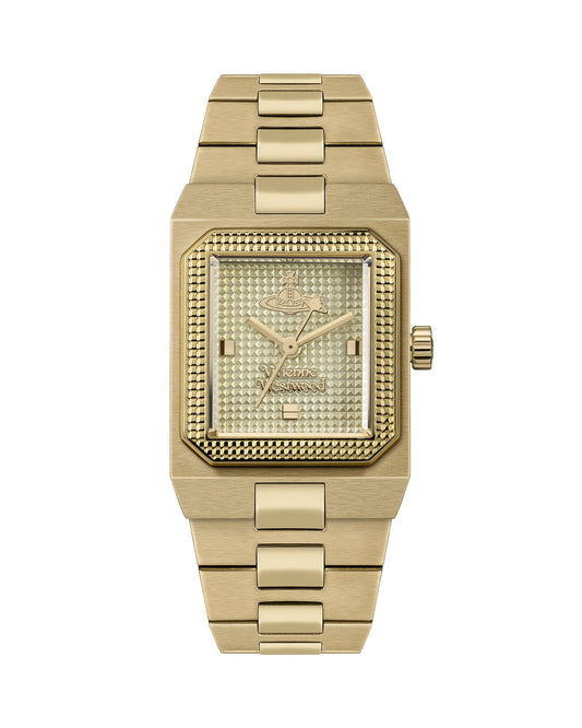 Vivienne Westwood The Brunswick 24mm Gold Strap Watch