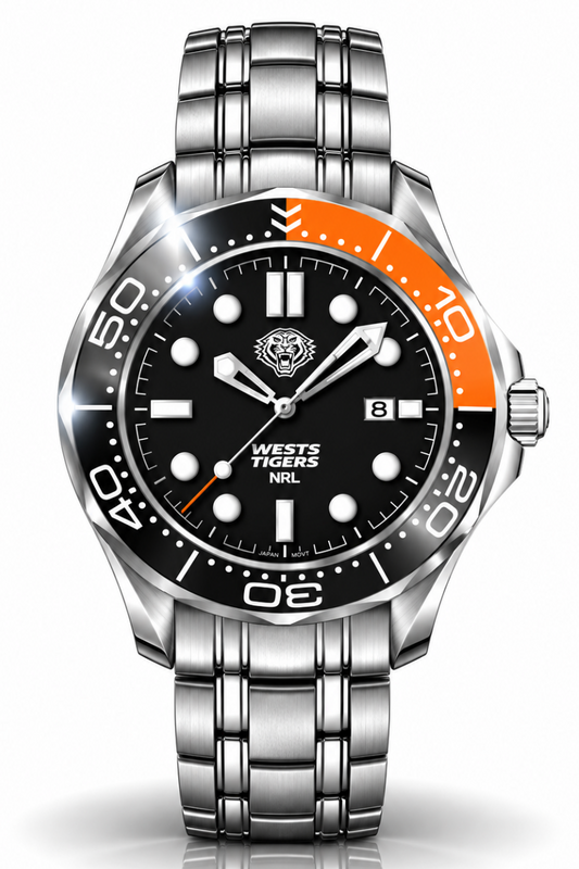 Wests Tigers MatchTimer Home Series — Official NRL Licensed Watch