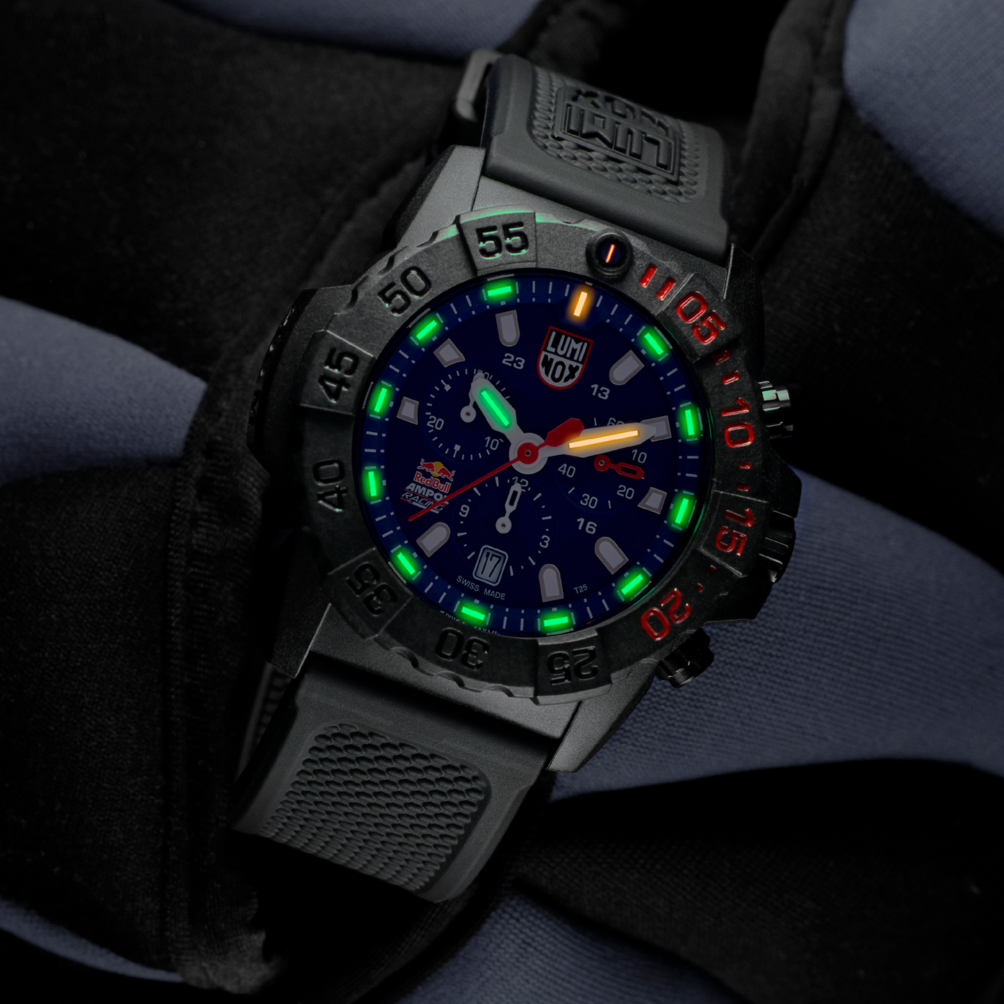 Luminox Red Bull Racing Navy SEAL 43mm Men's Watch