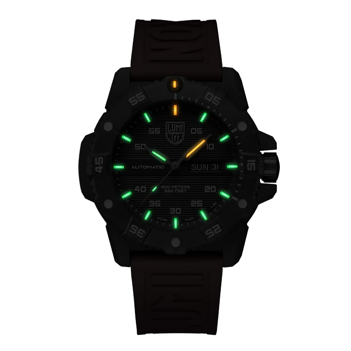 Luminox Master Carbon SEAL Automatic 45 mm Military Dive Watch - 3875