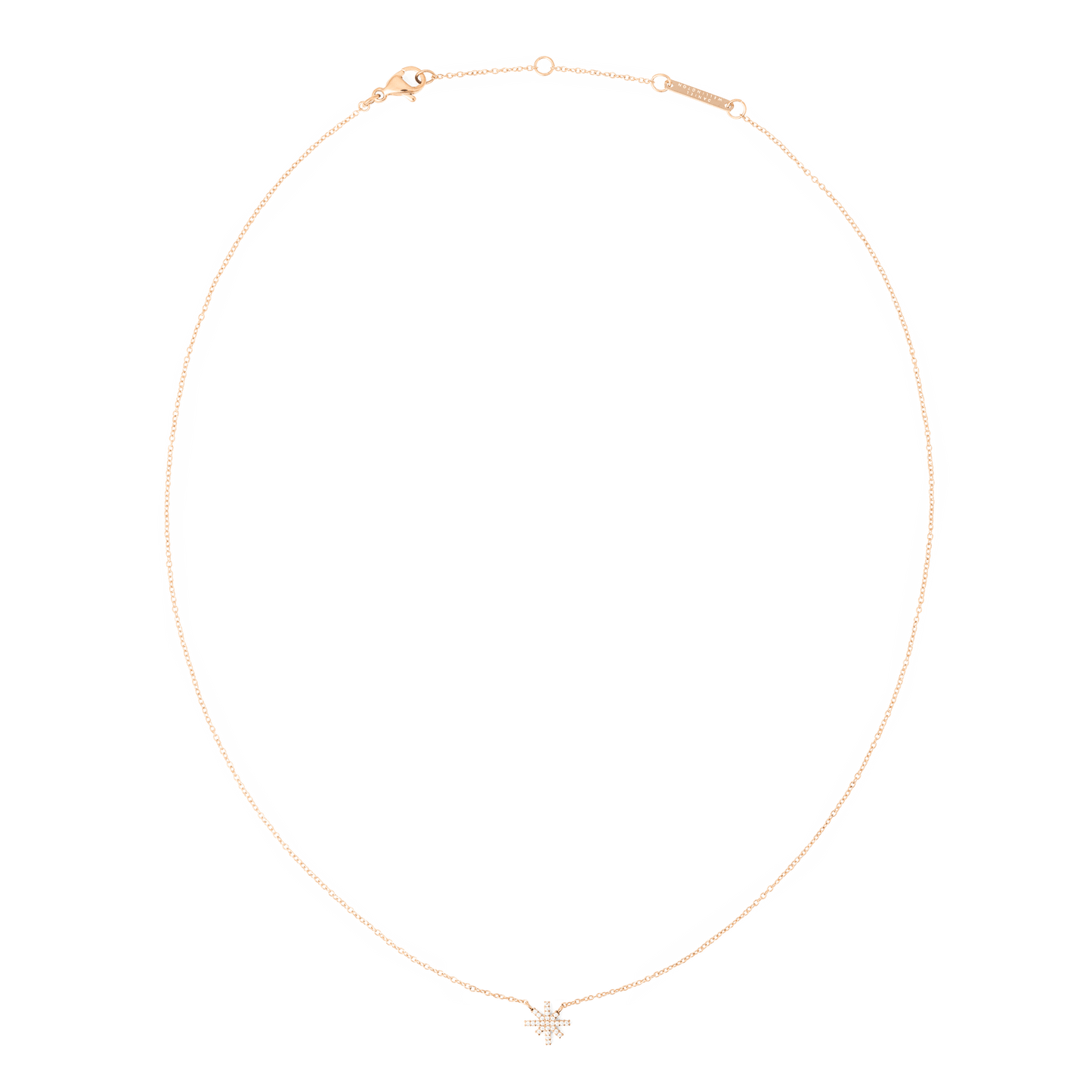 Daniel Wellington Mirelle Star Necklace Rose Gold