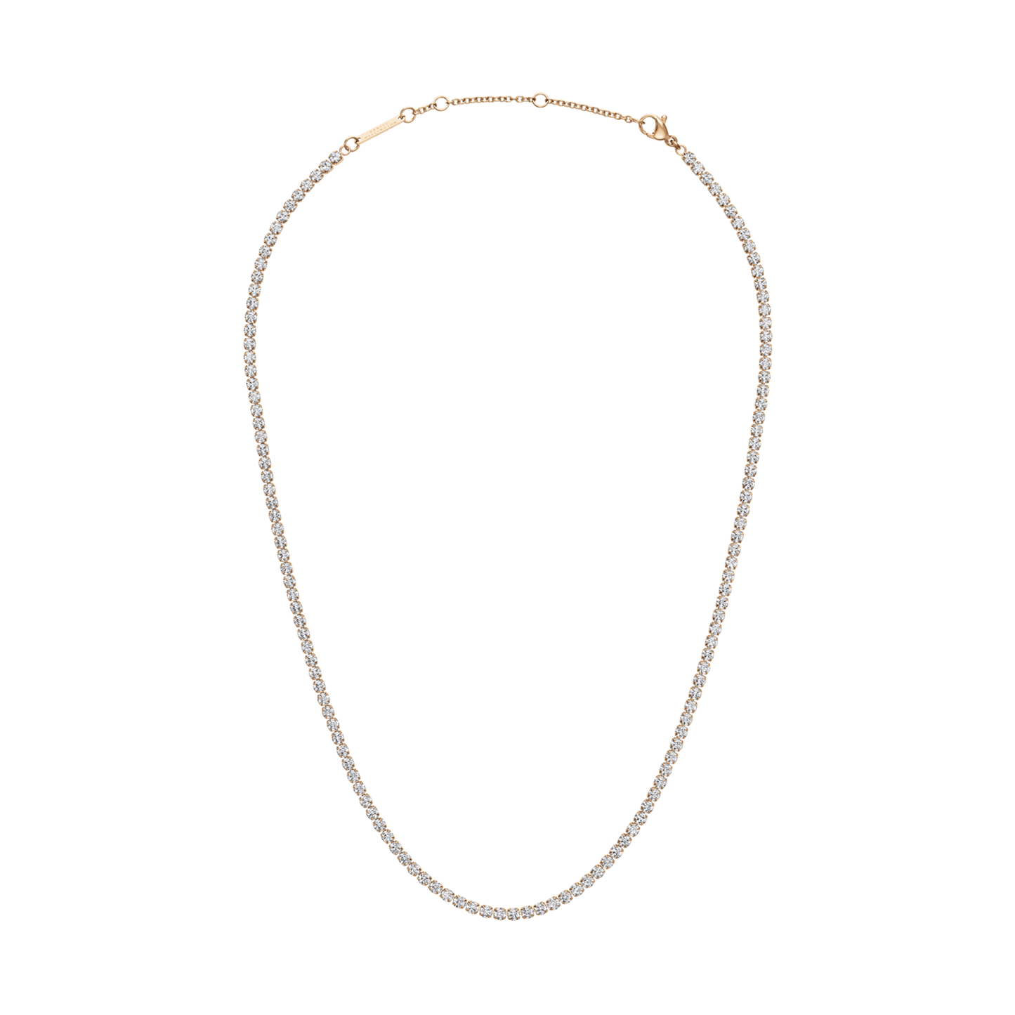 Daniel Wellington Classic Tennis Necklace Rose Gold