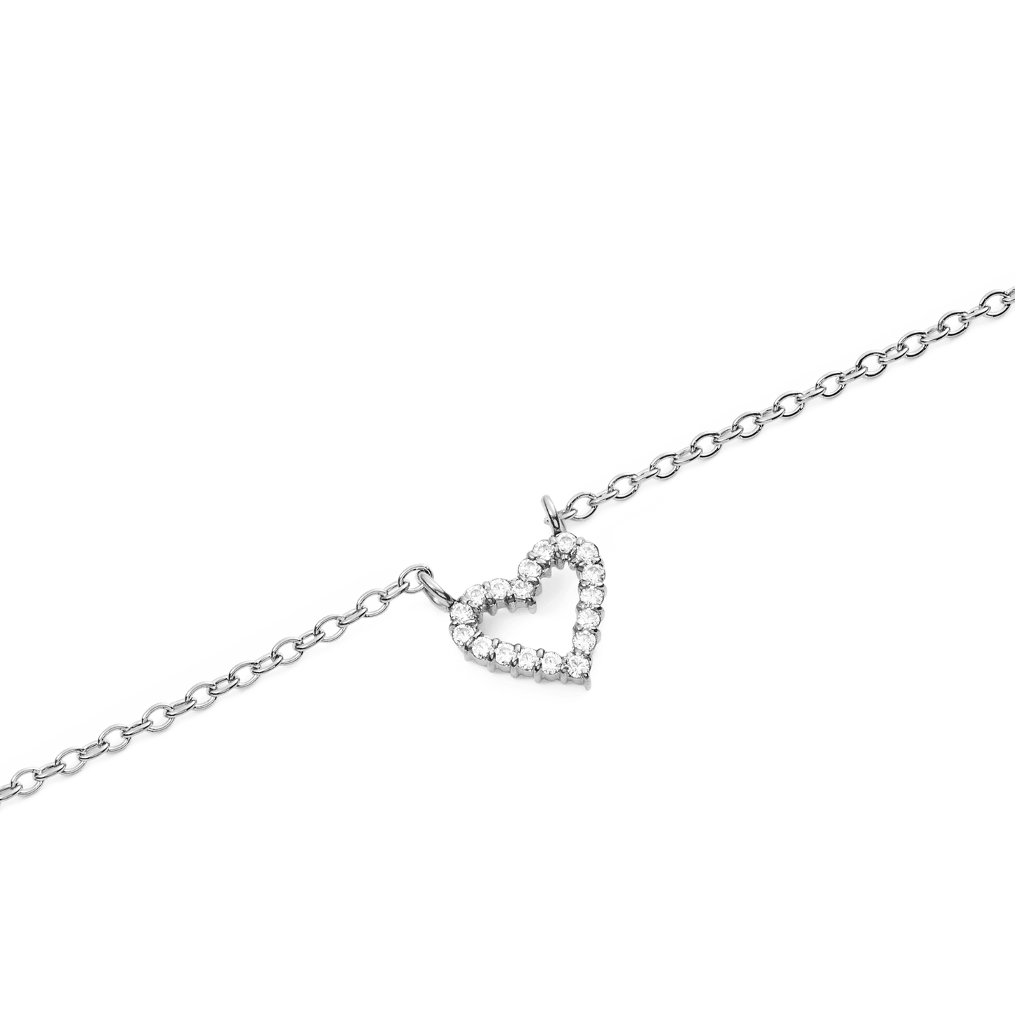 Daniel Wellington Mirelle Heart Necklace Silver