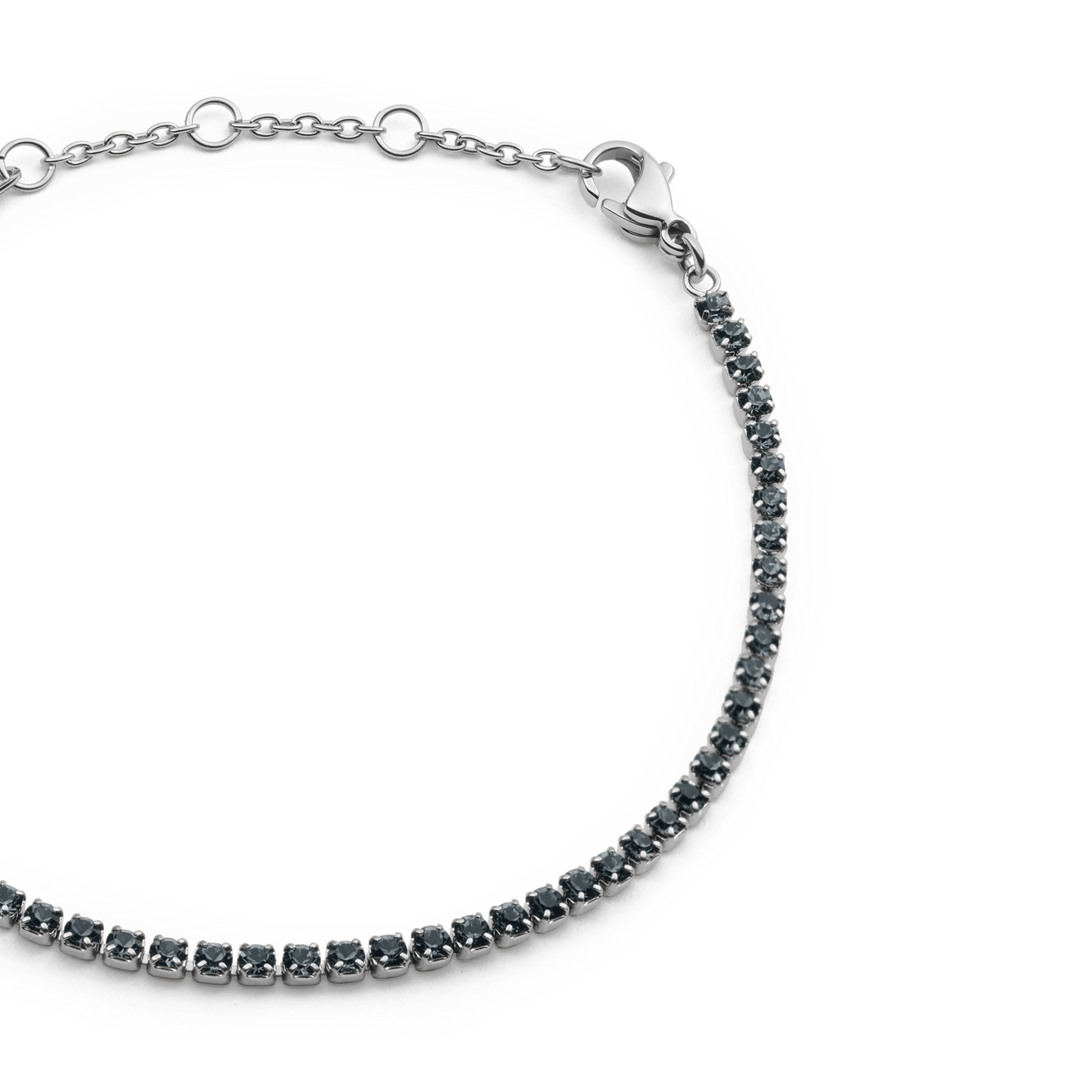 Daniel Wellington Classic Tennis Bracelet Nightfall Silver