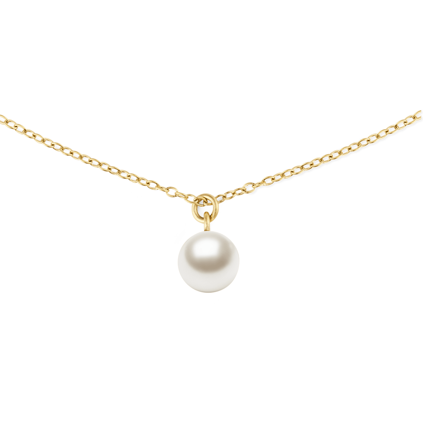 Daniel Wellington Pearl Necklace Gold