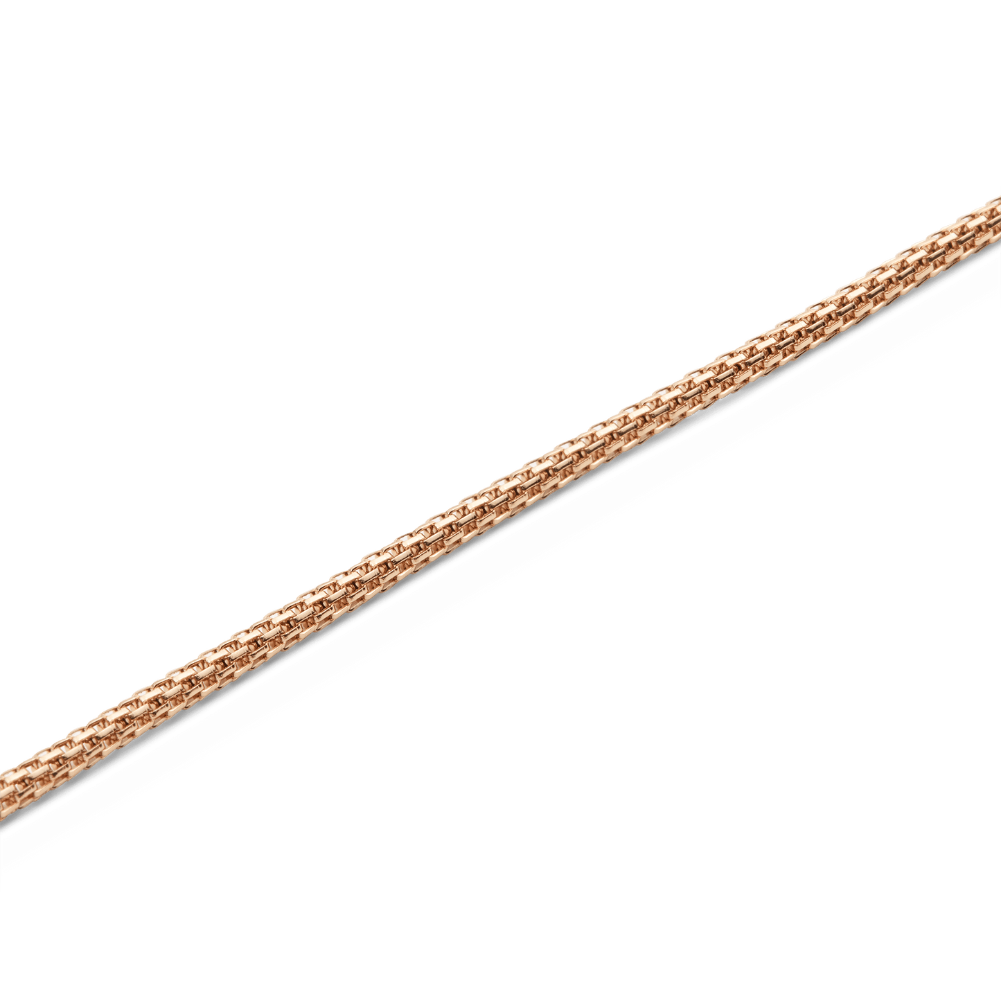 Daniel Wellington Tide Mesh Necklace Rose Gold 1.8