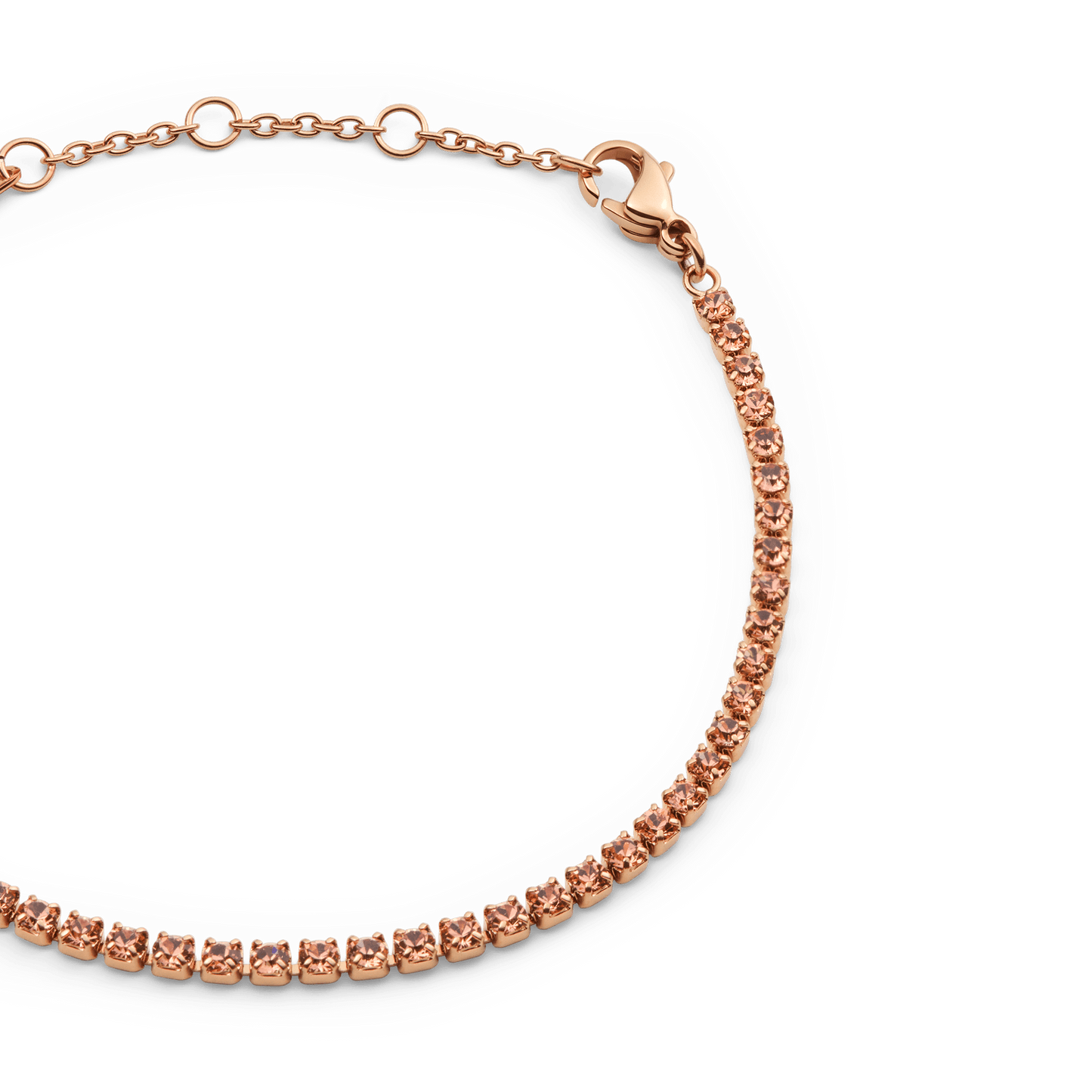 Daniel Wellington Classic Tennis Bracelet Apricot Rose Gold