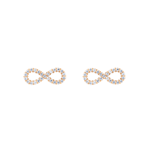 Daniel Wellington Mirelle Infinity Earring Rose Gold
