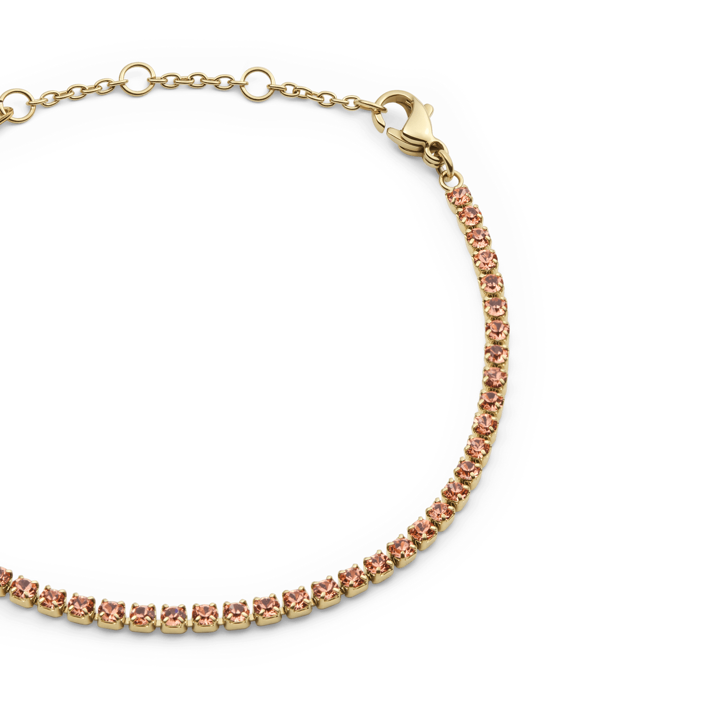 Daniel Wellington Classic Tennis Bracelet Apricot Gold