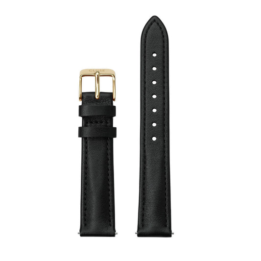 CLUSE 16mm Strap Black/Gold CS12229