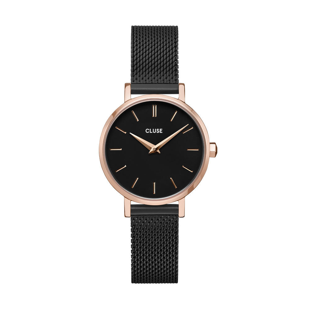 CLUSE Boho Chic Petite Mesh Rose Gold/Black CW0101211004
