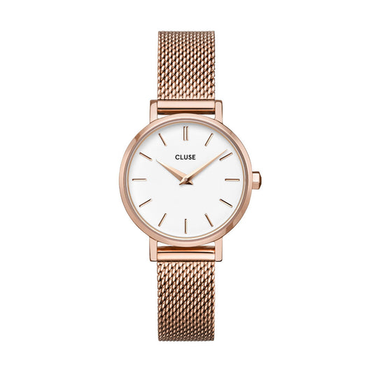 CLUSE Boho Chic Petite Mesh Rose Gold/White CW0101211003