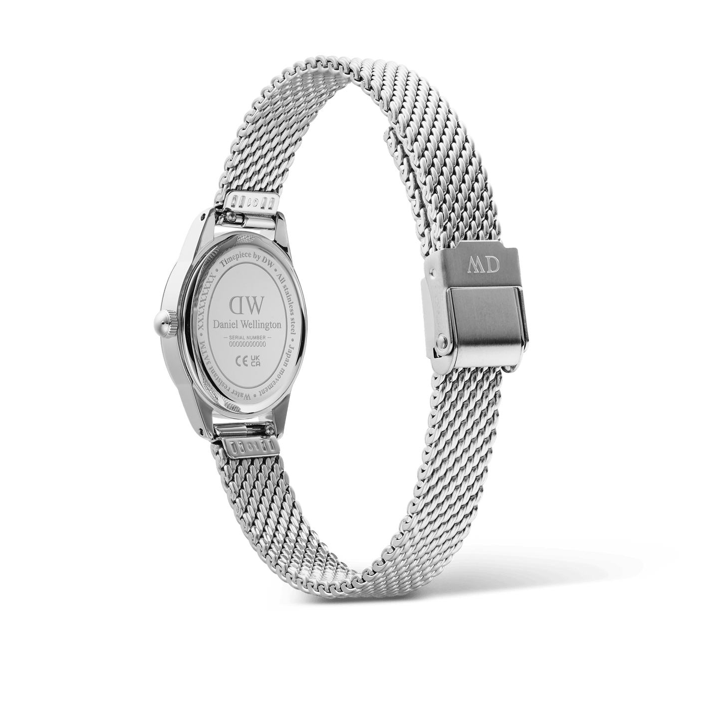 Daniel Wellington Ophelia Mini Mesh White Silver