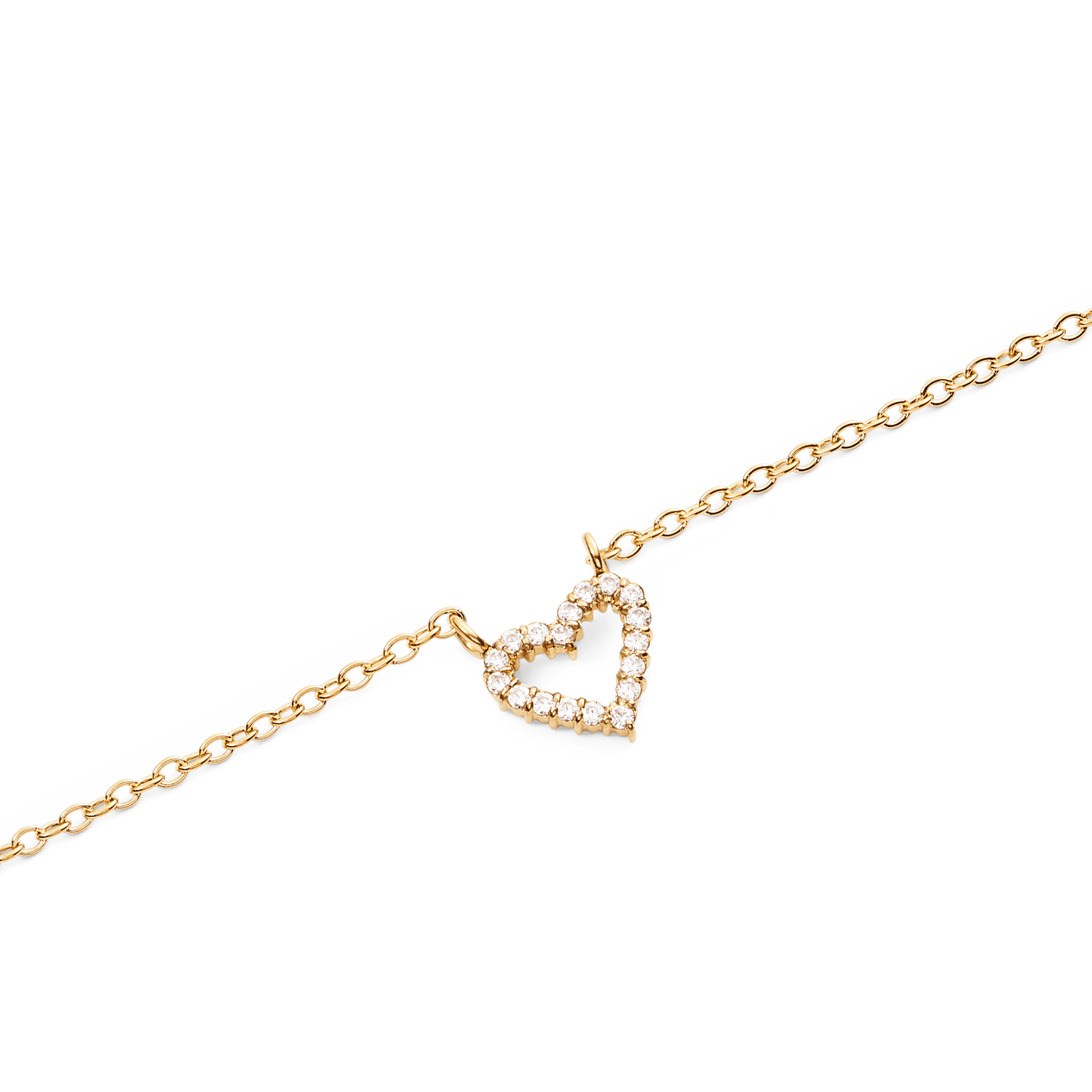 Daniel Wellington Mirelle Heart Necklace Gold