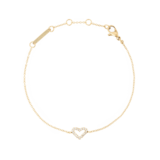 Daniel Wellington Mirelle Heart Bracelet Gold