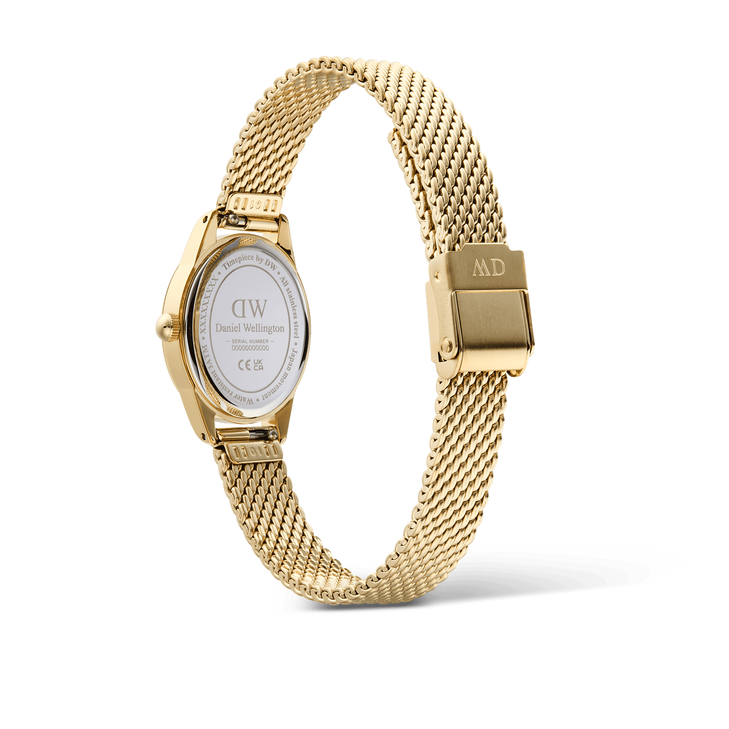 Daniel Wellington Ophelia Mini Mesh White Gold