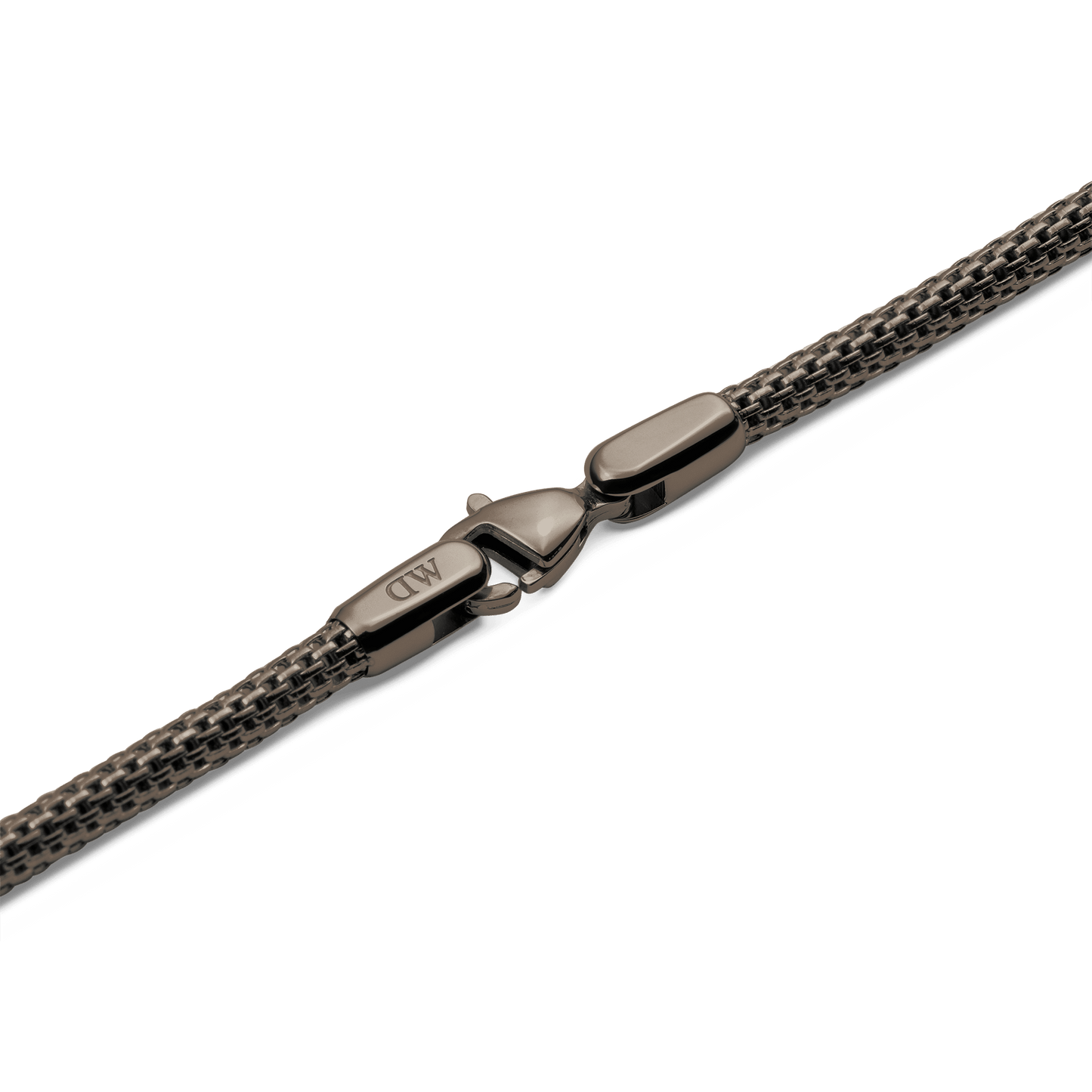 Daniel Wellington Tide Mesh Necklace Graphite 2.8