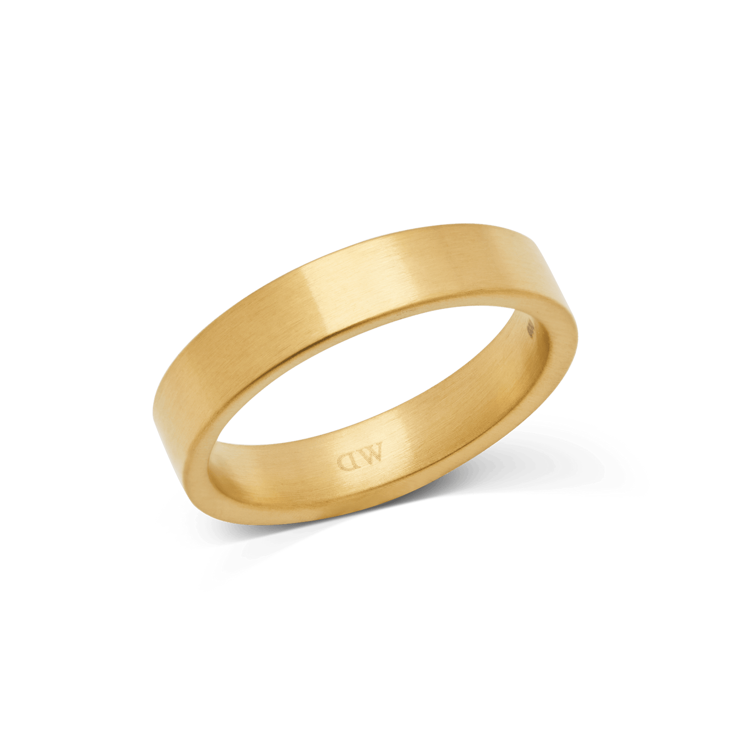 Daniel Wellington Line Ring Brushed Gold 4.5mm