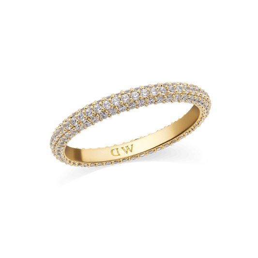 Daniel Wellington Pave Ring Gold 3 mm