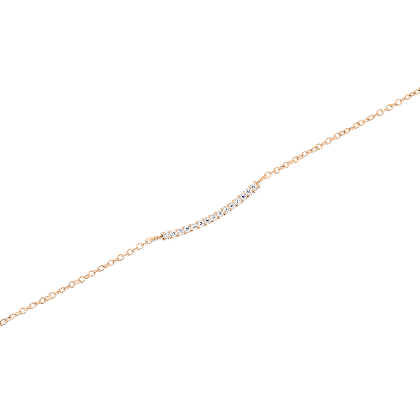 Daniel Wellington Mirelle Eternity Necklace Rose Gold
