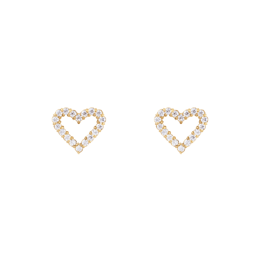 Daniel Wellington Mirelle Heart Earring Gold