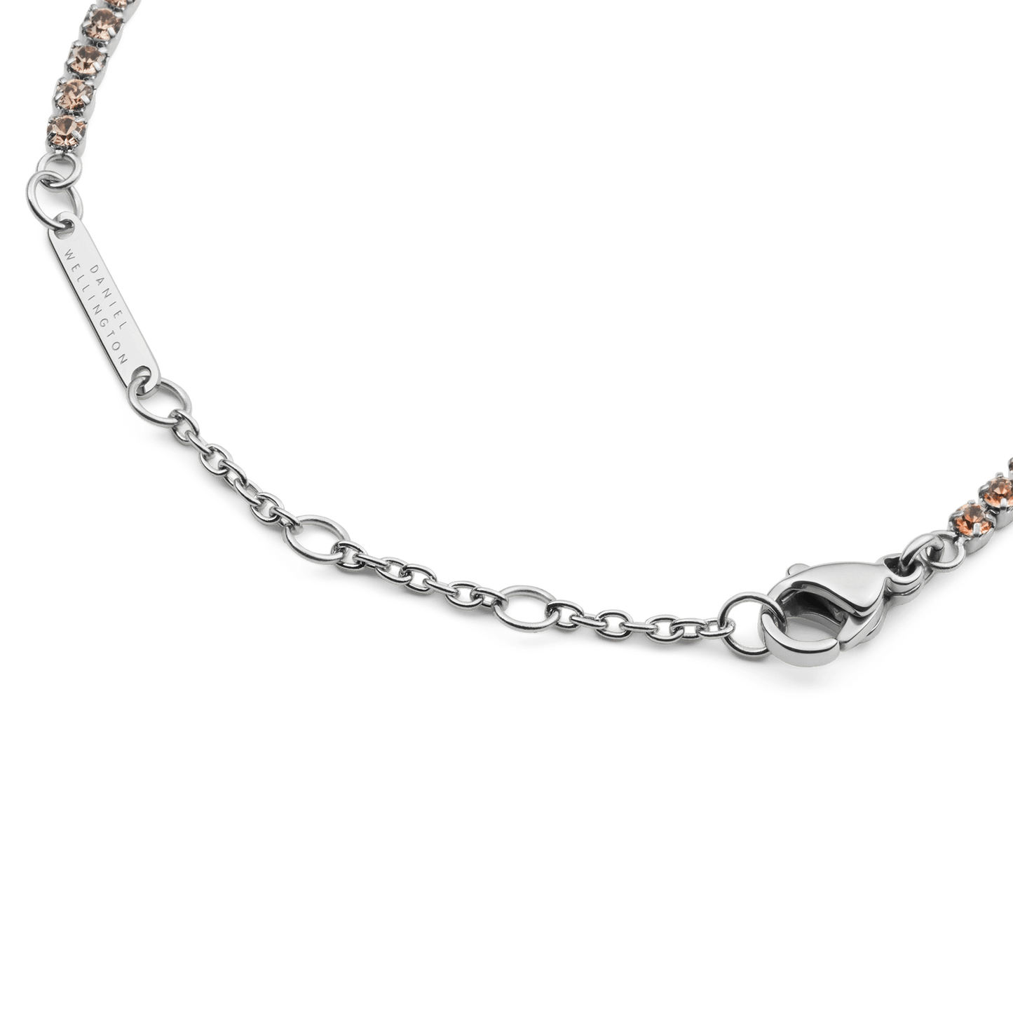 Daniel Wellington Classic Tennis Bracelet Apricot Silver
