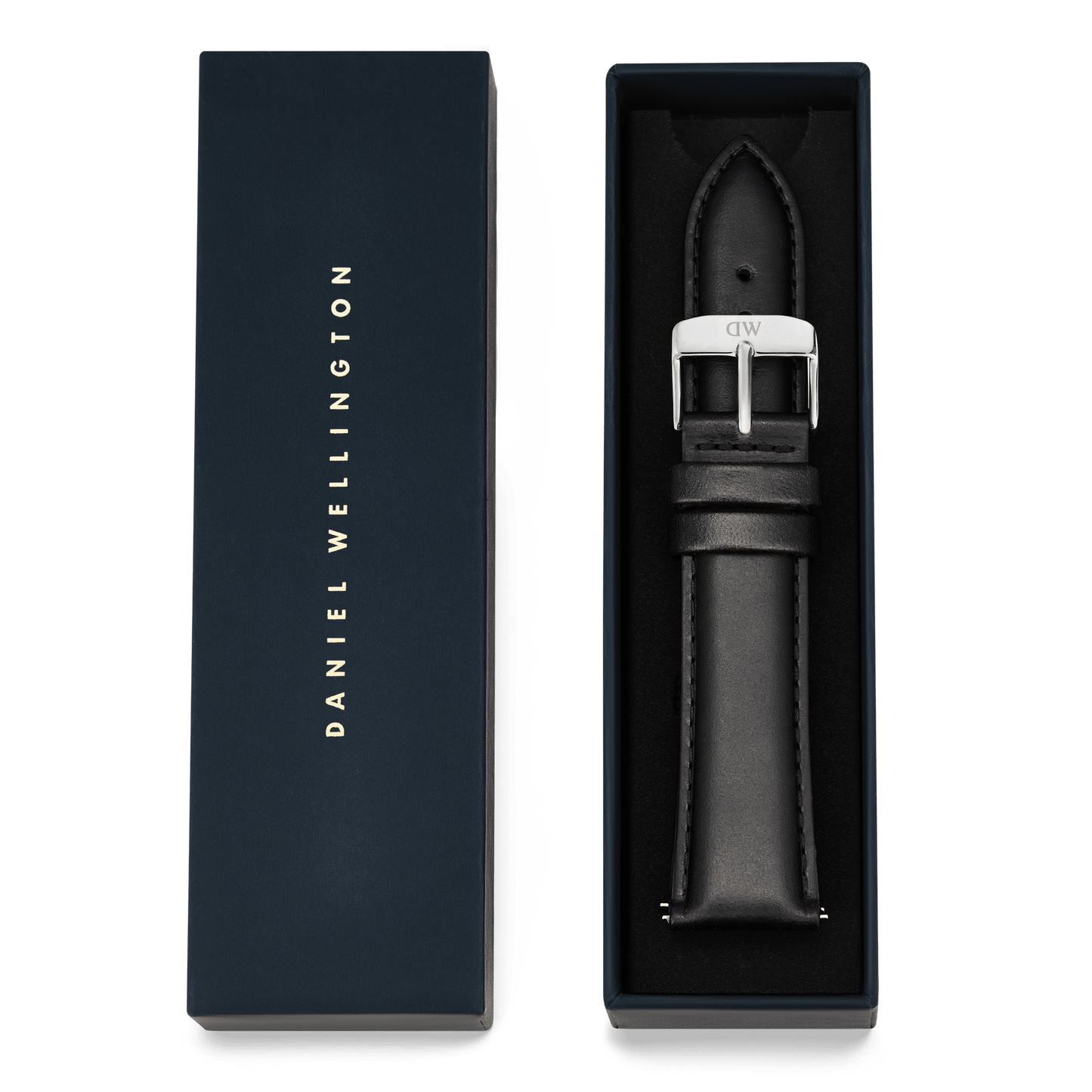 Daniel Wellington Tapered Sheffield Strap Silver
