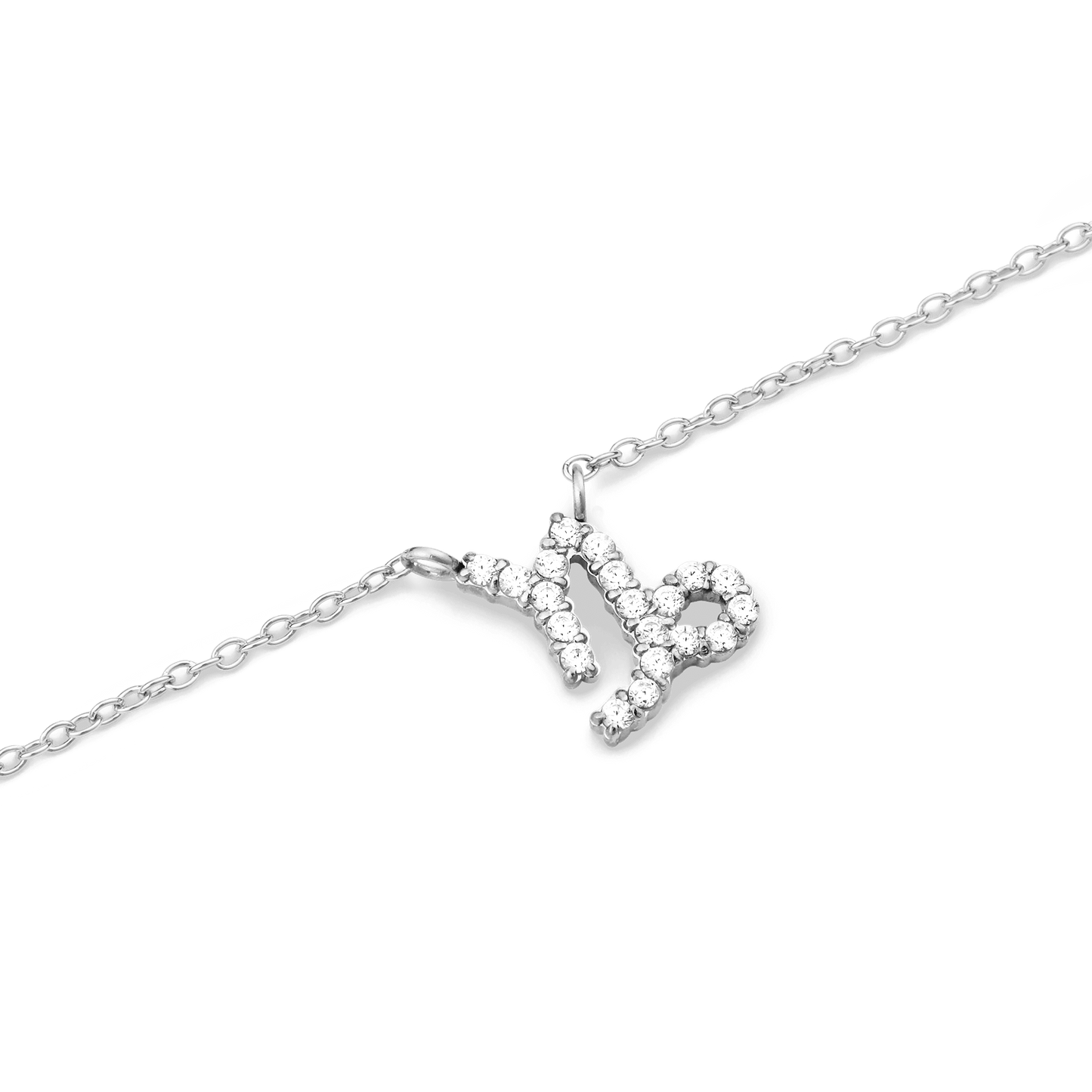 Daniel Wellington Zodiac Crystal Necklace Silver
