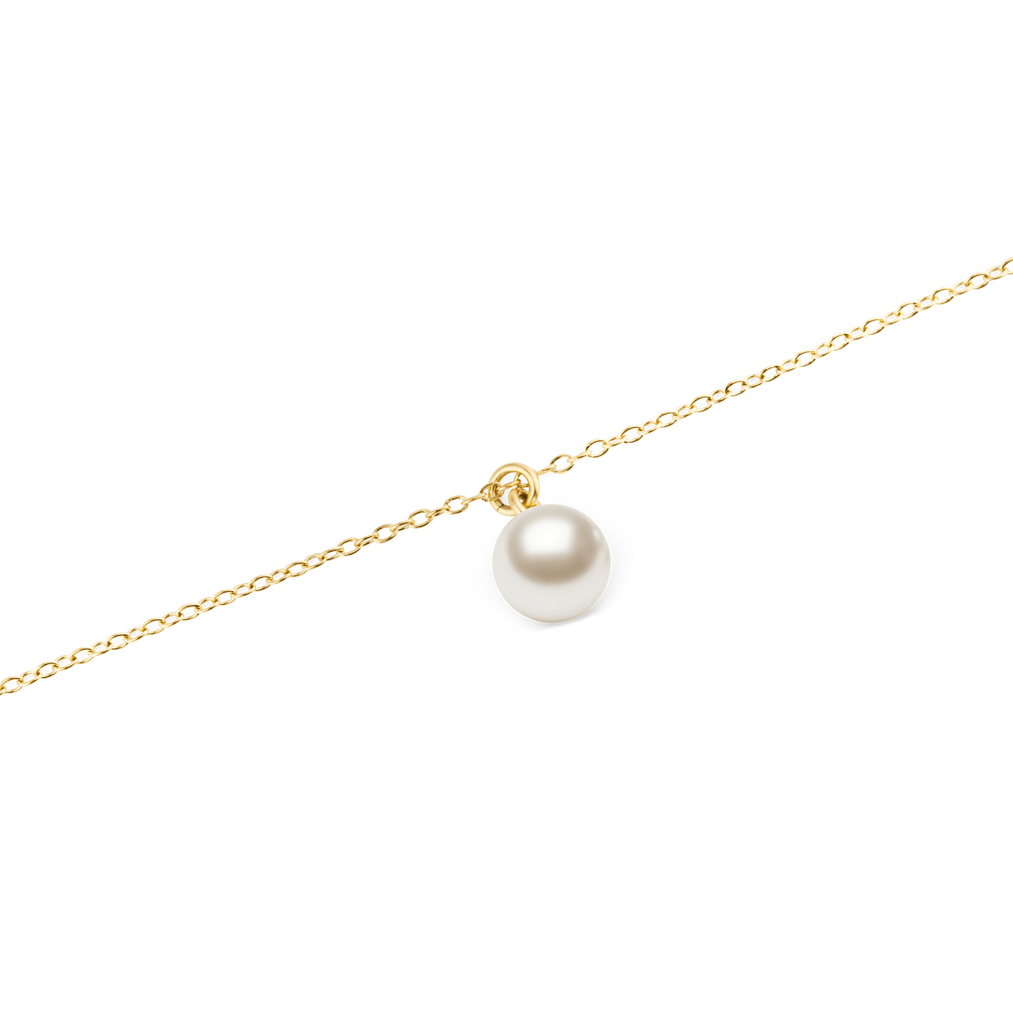 Daniel Wellington Pearl Necklace Gold