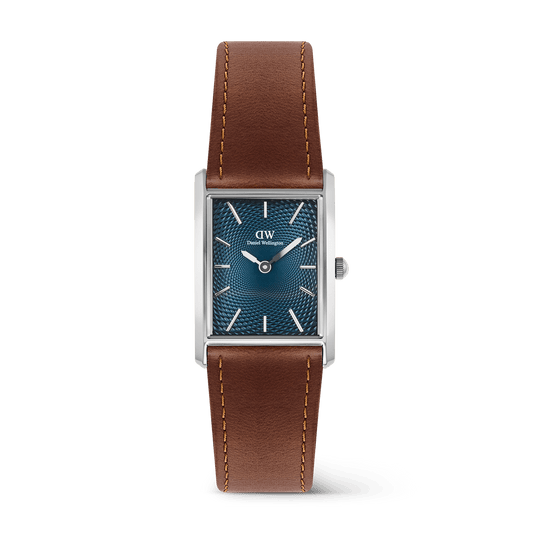 Daniel Wellington Bound Light Brown Arctic Guilloché Silver