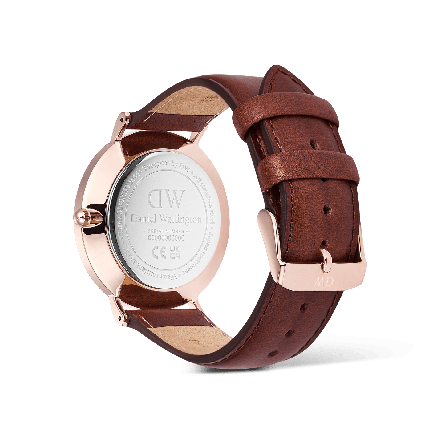 Daniel Wellington Classic Day Display St Mawes Rose Gold Champagne Watch