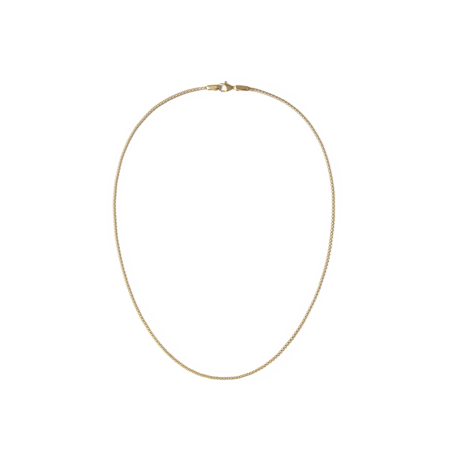 Daniel Wellington Tide Mesh Necklace Gold 1.8