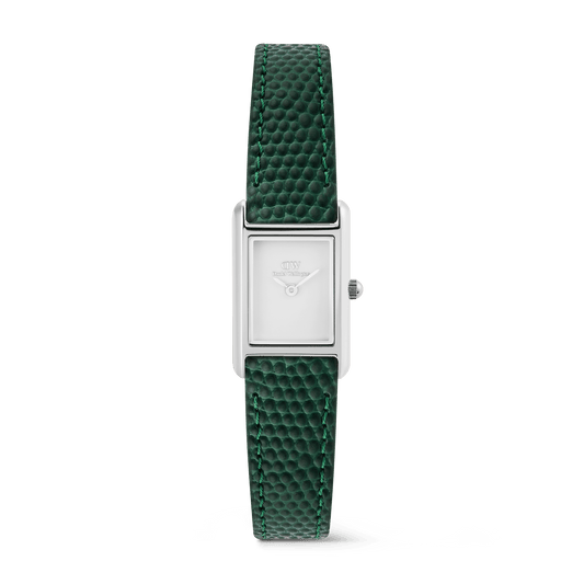 Daniel Wellington Bound Mini Green Lizard Silver