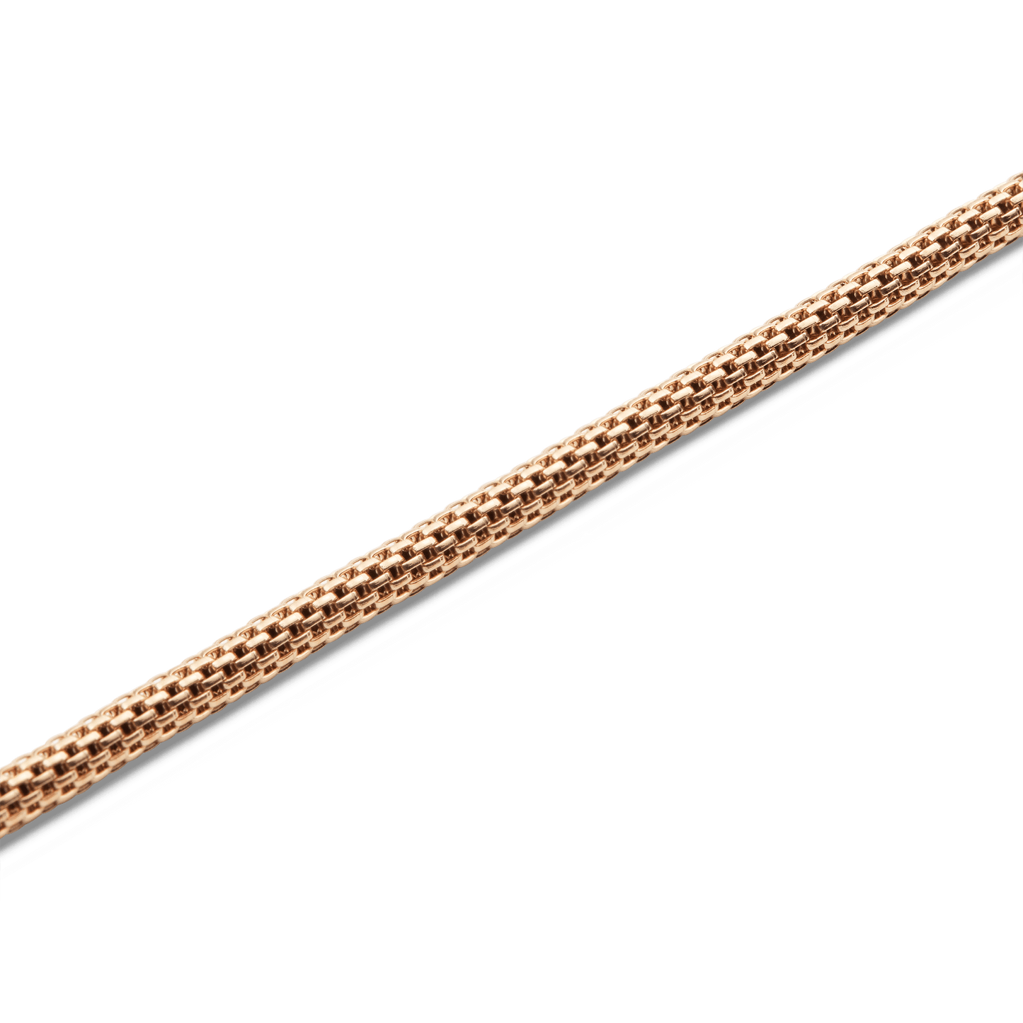 Daniel Wellington Tide Mesh Necklace Rose Gold 2.8
