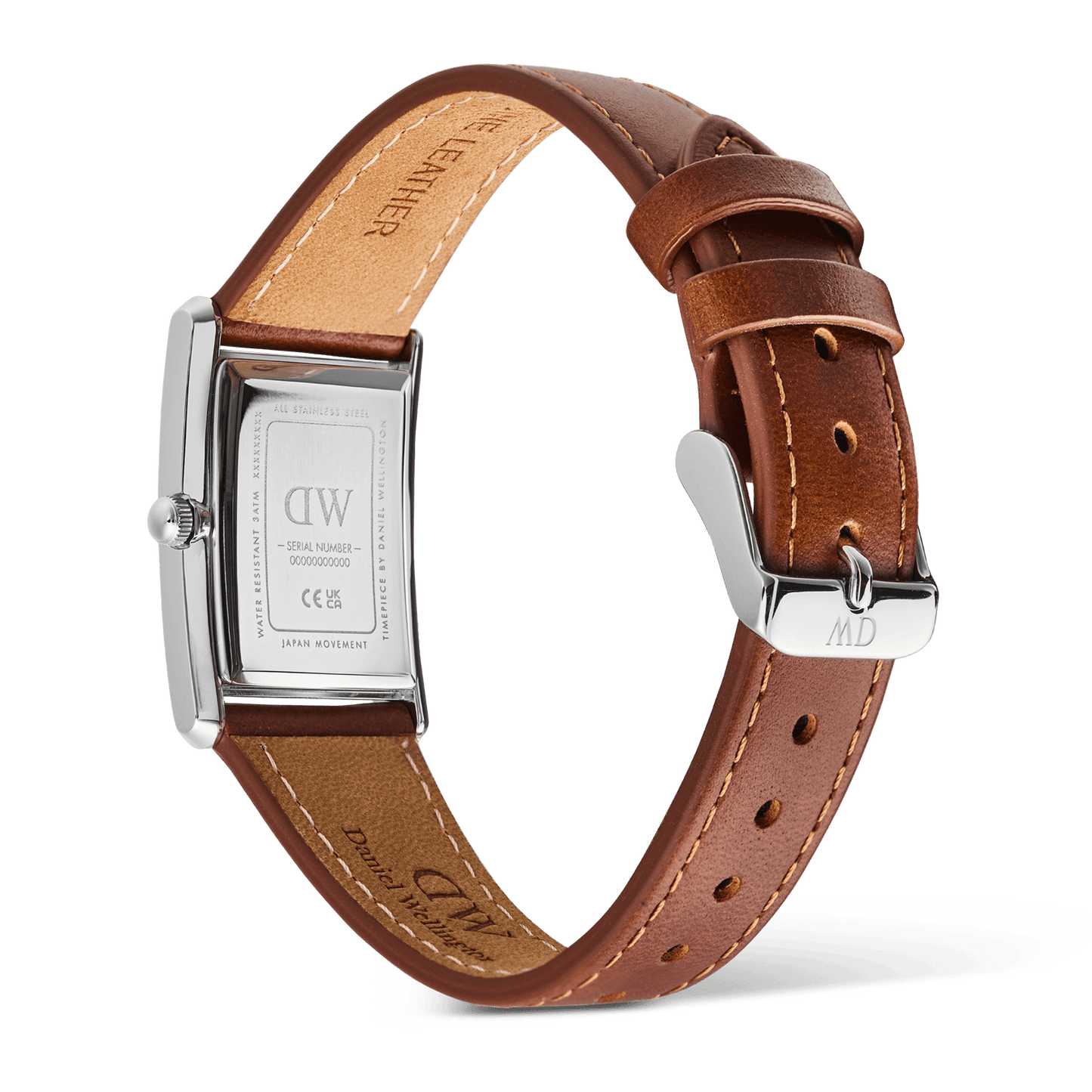 Daniel Wellington Bound Light Brown Arctic Guilloché Silver