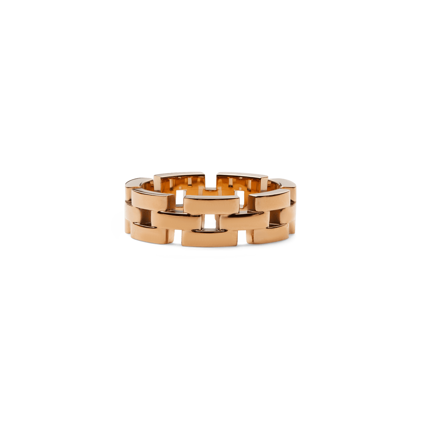 Daniel Wellington 3-Link Ring Rose Gold