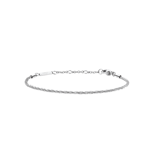 Daniel Wellington Elan Twisted Chain Bracelet Silver