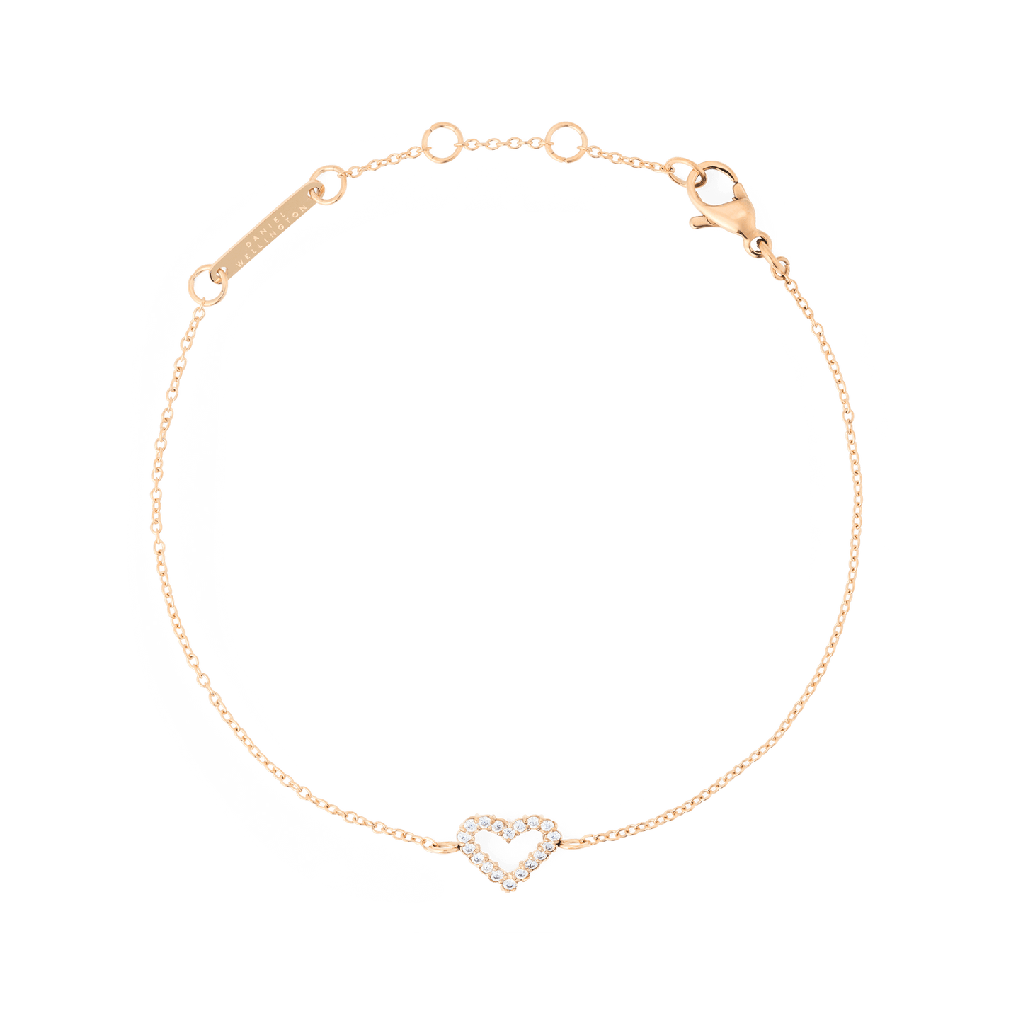 Daniel Wellington Mirelle Heart Bracelet Rose Gold