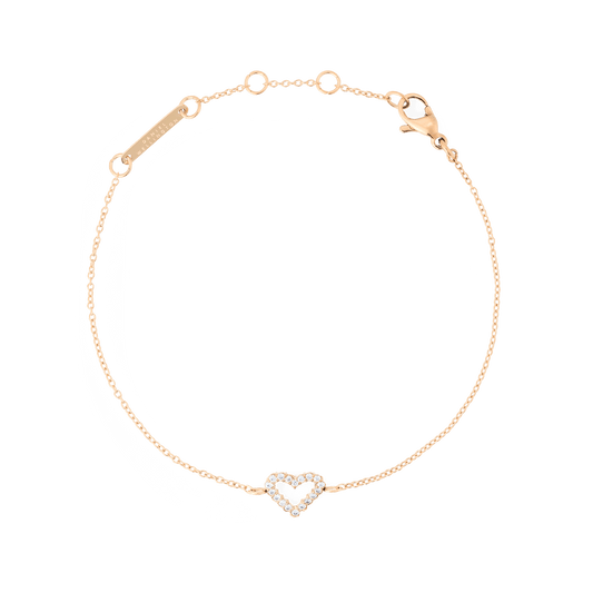 Daniel Wellington Mirelle Heart Bracelet Rose Gold