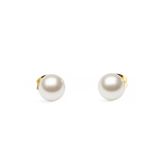 Daniel Wellington Pearl Stud Earring Gold