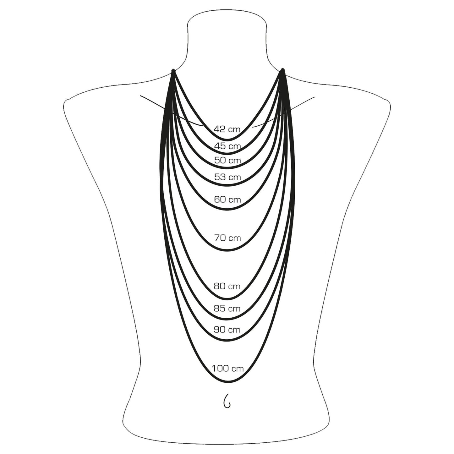 THOMAS SABO Venezia Chain "Blackened"