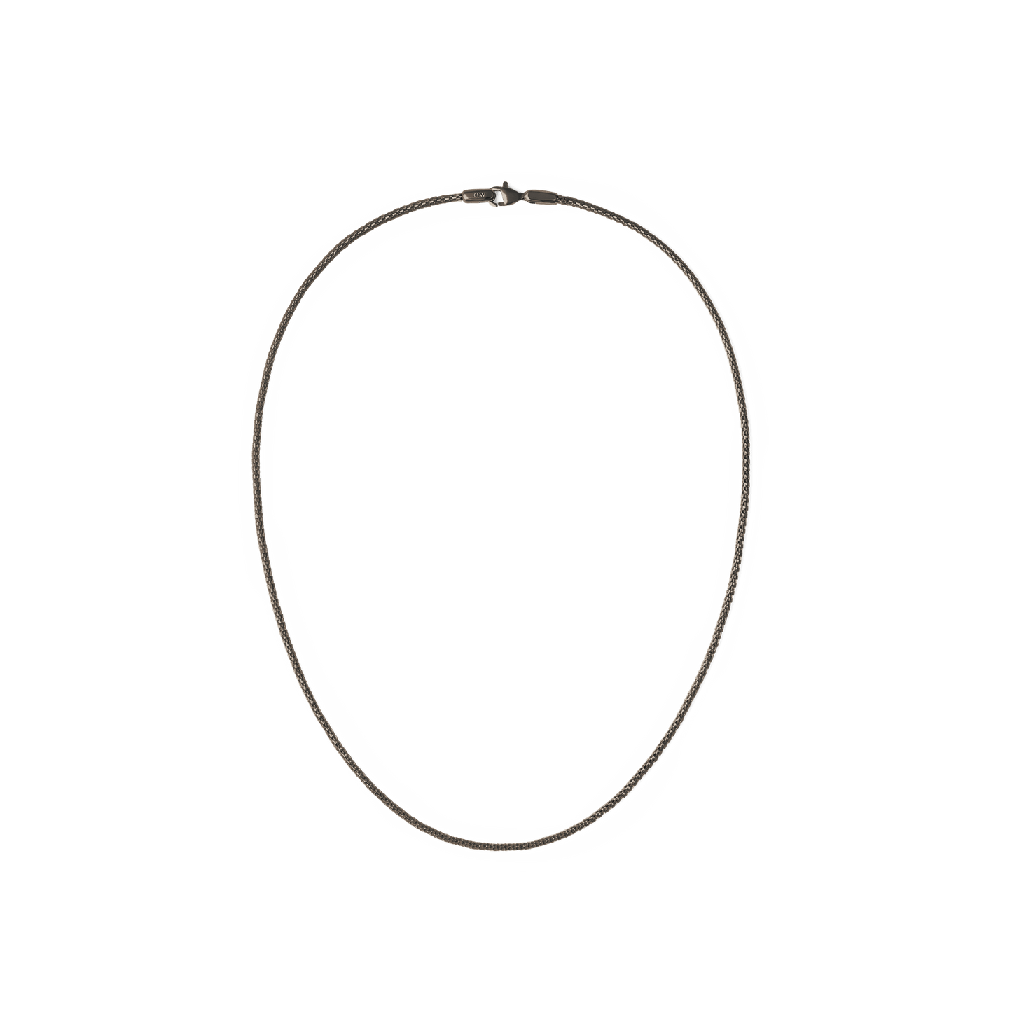 Daniel Wellington Tide Mesh Necklace Graphite 1.8